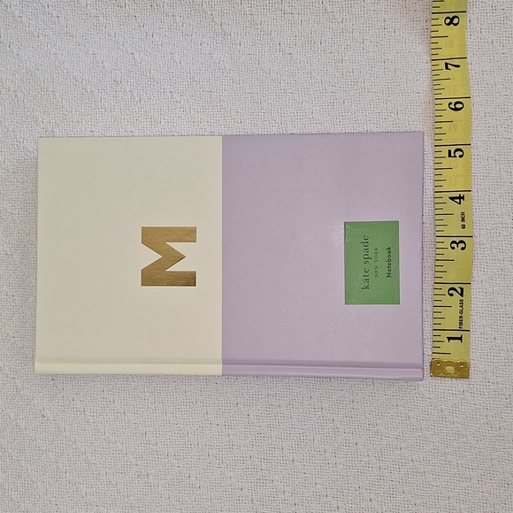 ♠️ Kate Spade "M" Dipped Initial Notebook - Picture 11 of 11